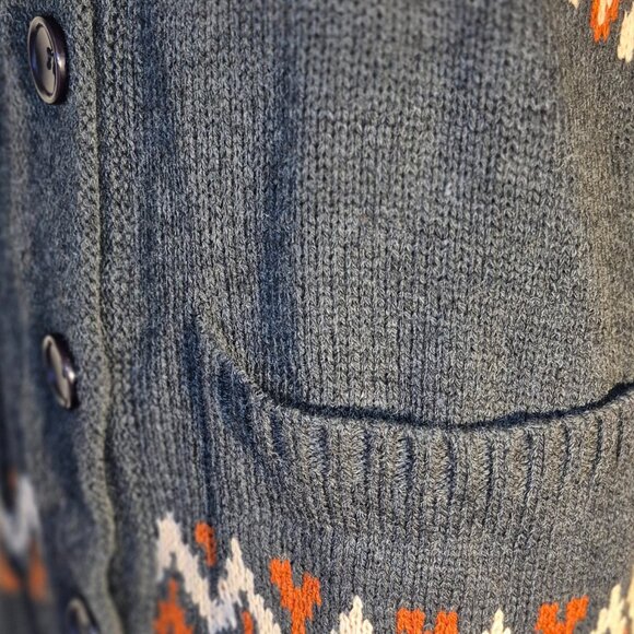 DOCKERS stylish Long sweater, button front, large pockets, Large NWT - Picture 9 of 16